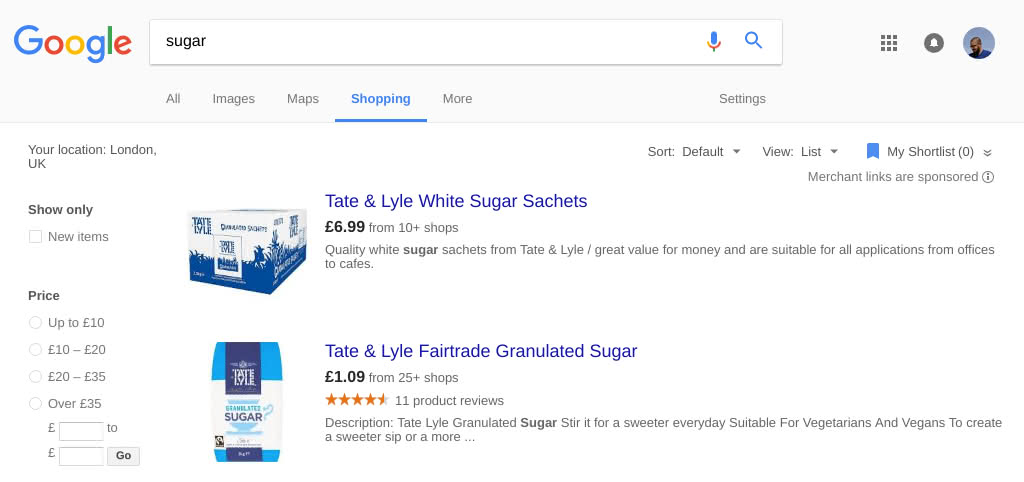 Google Shopping